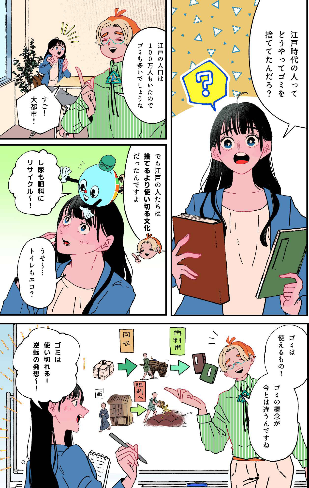 マンガ 1ページ目