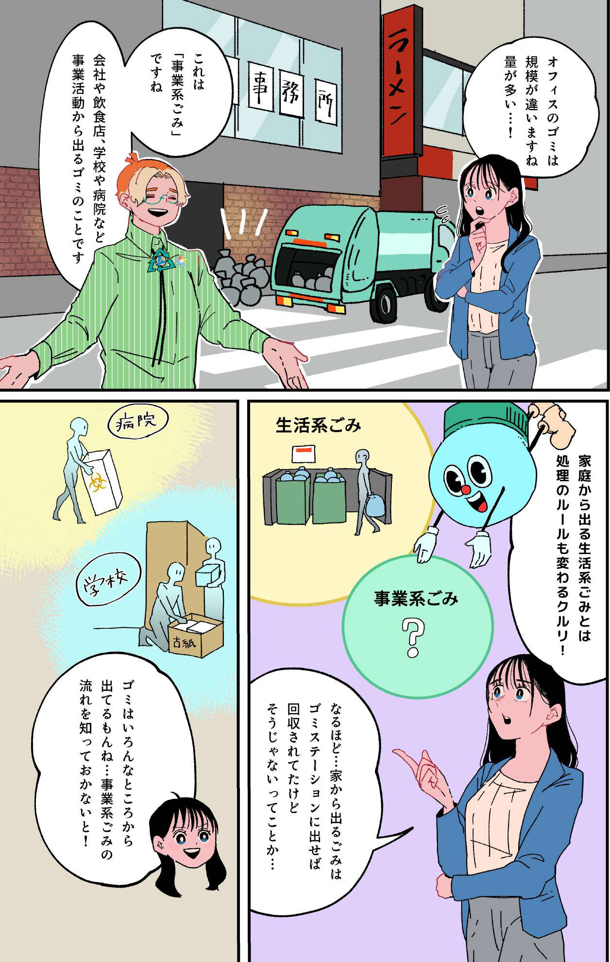 マンガ 1ページ目